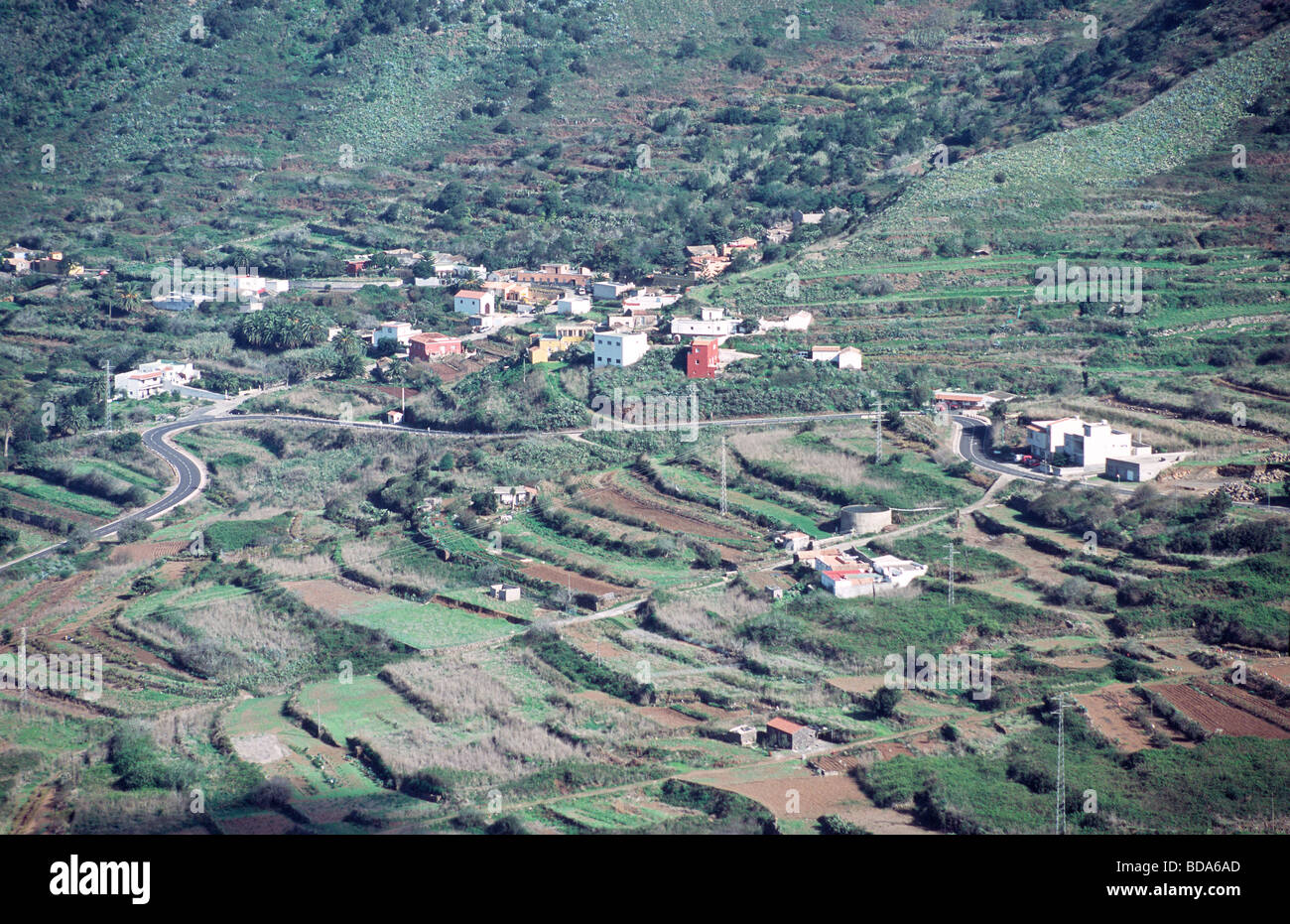 Las Portelas a Small Hillside Town on Tenerife Stock Photo - Alamy