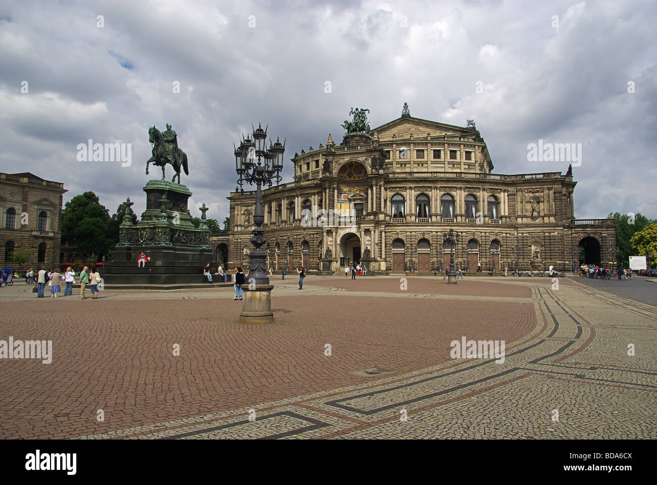 Dresden Semperoper 03 Stock Photo