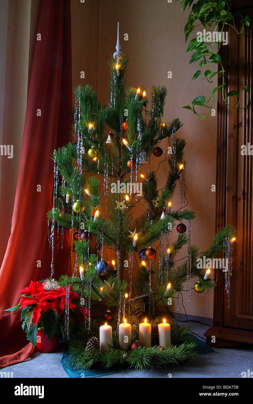 Weihnachtsbaum christmas tree 08 Stock Photo