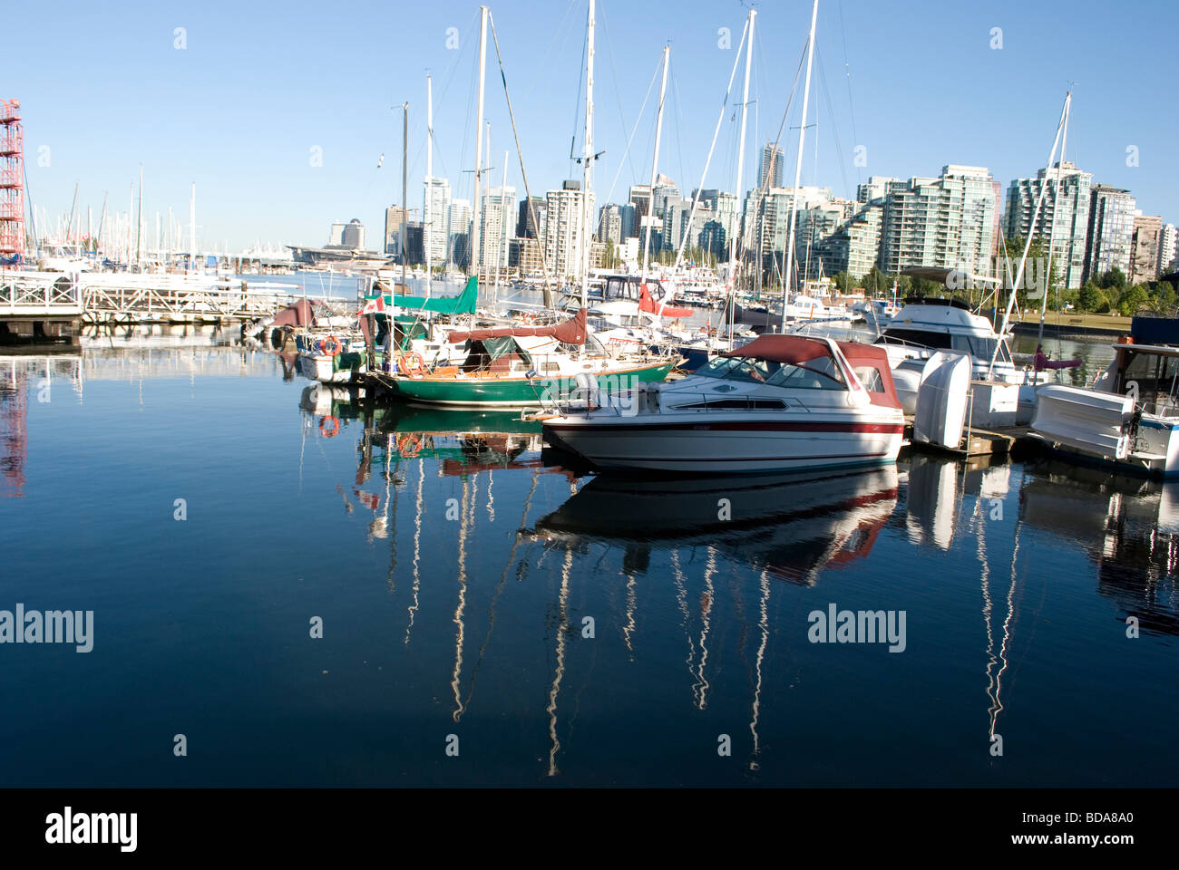 Coal Harbour, Vancouver, Canada Stock Photo Alamy
