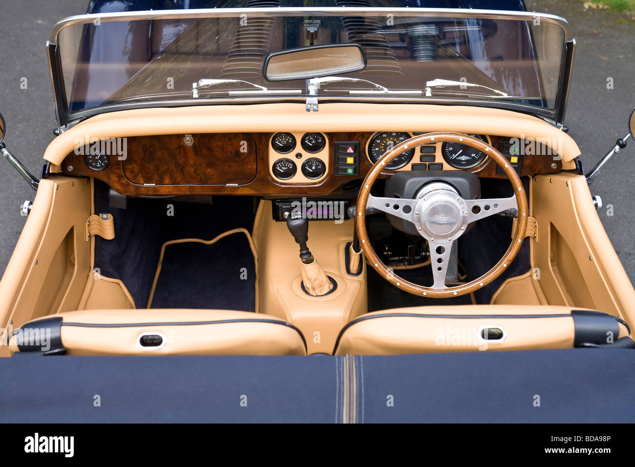 Morgan sports car dashboard hi-res stock photography and images - Alamy