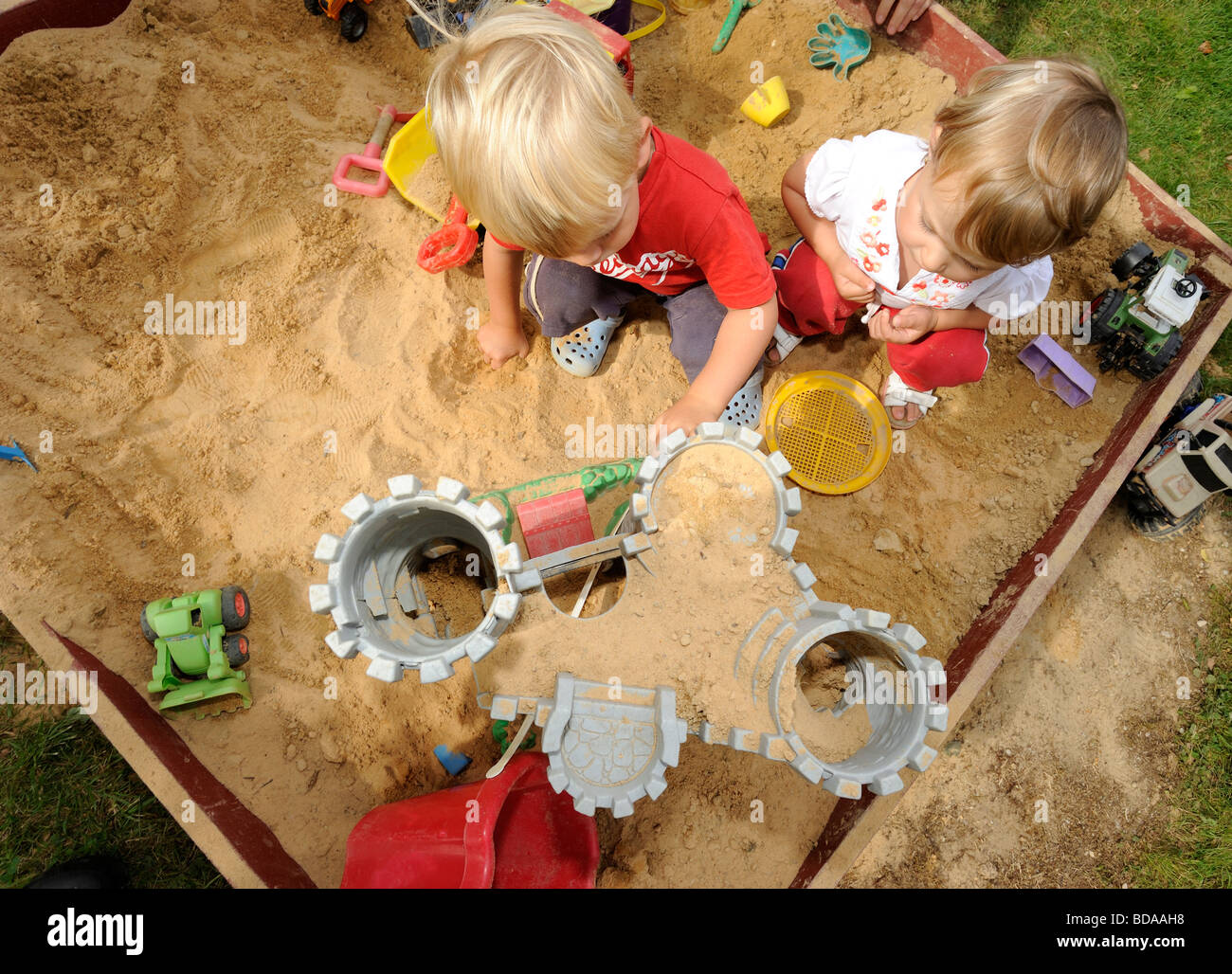 car sand pit