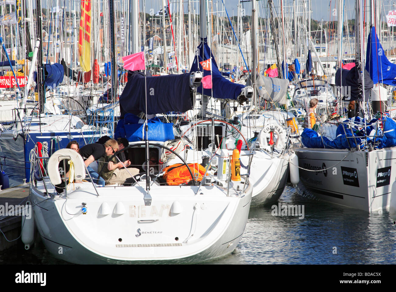 Isle of Wight Round the Island Yacht Race After the Race Cowes Yacht