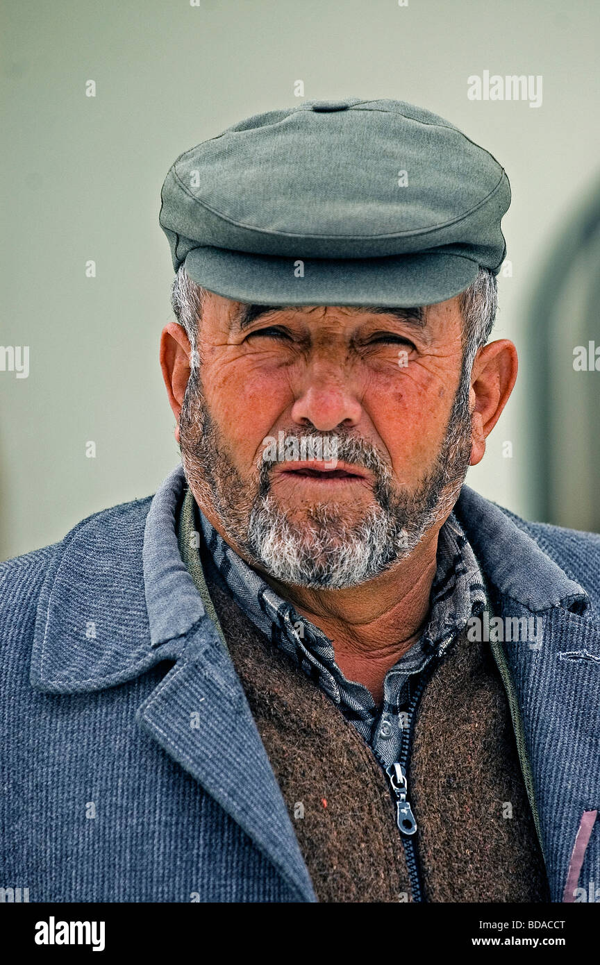portrait of a turkish man in Ankara Stock Photo