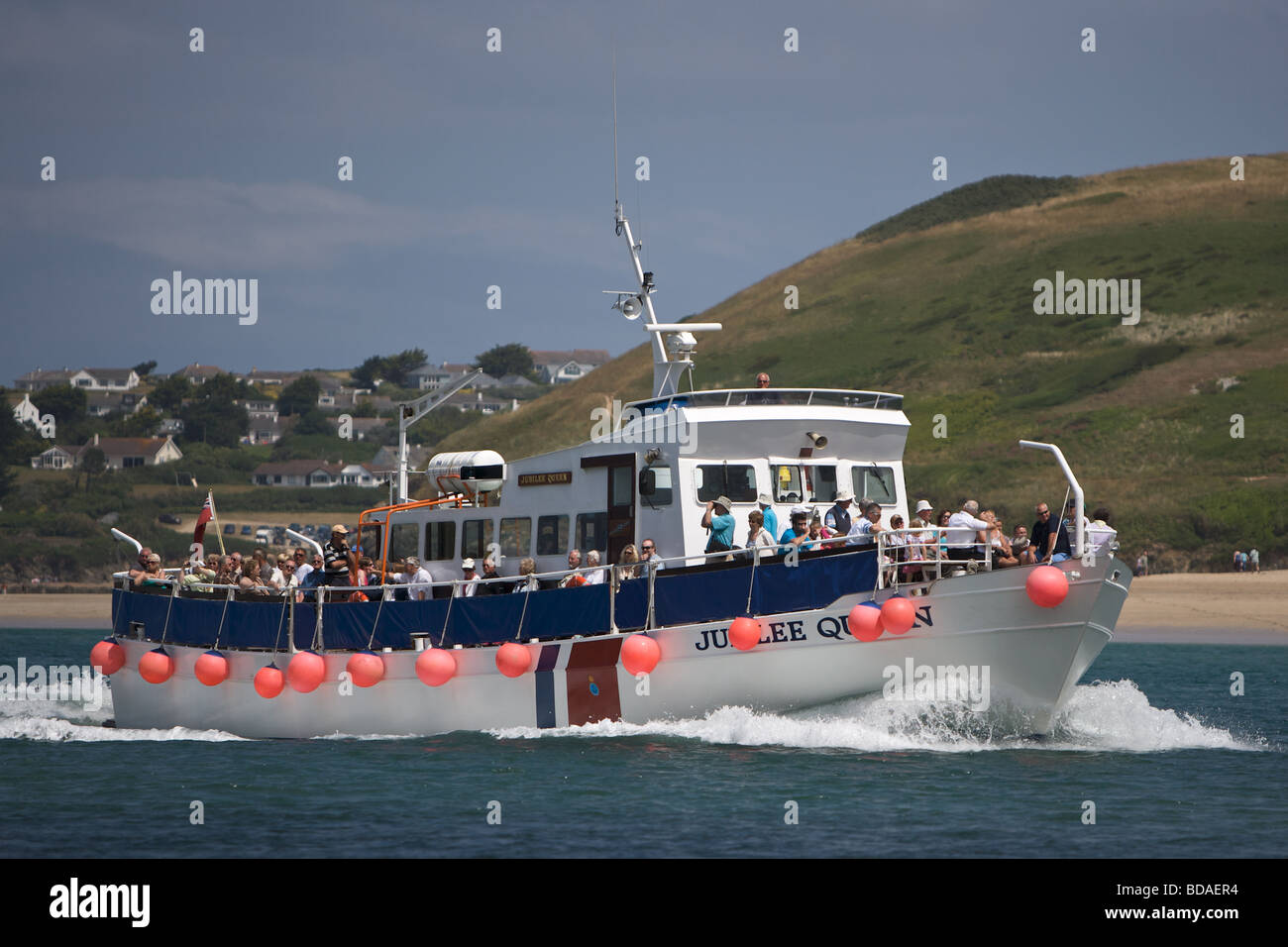 River Camel, Padstow, Jubilee Queen Stock Photo Alamy