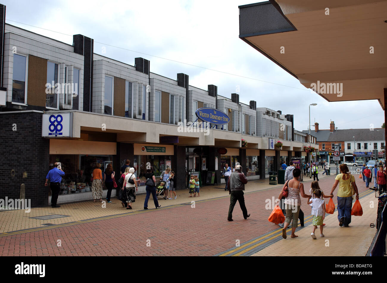 Wigston town centre, Leicestershire, England, UK Stock Photo Alamy