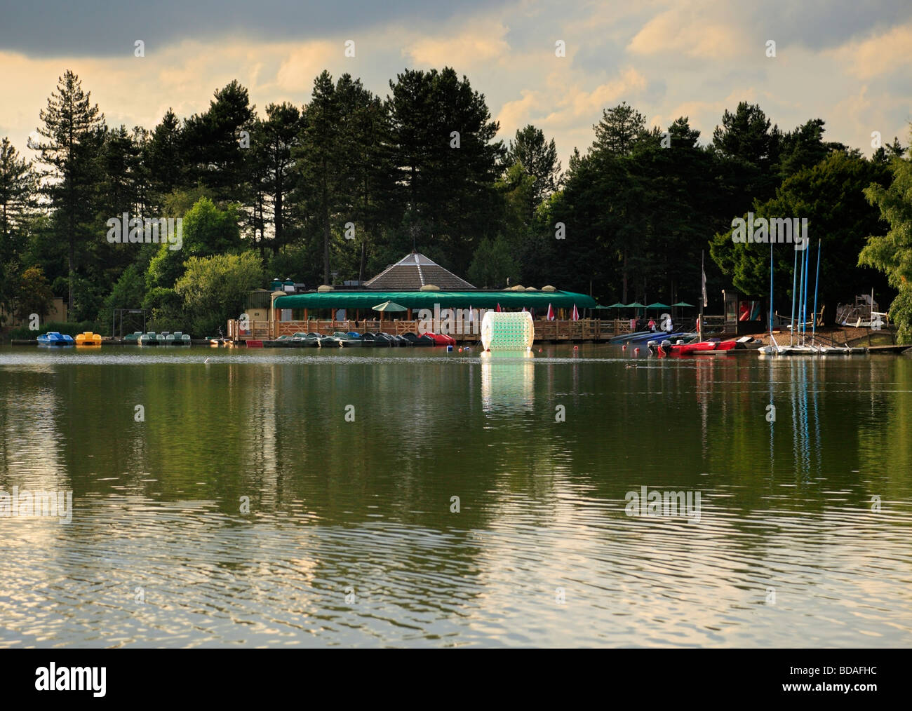 Center Parcs Sherwood Forest England UK Stock Photo