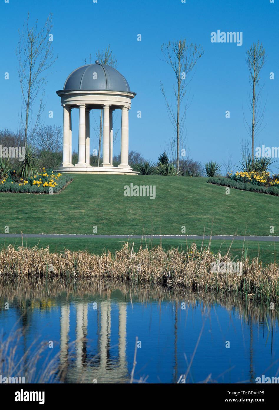 stone monument in a park Stock Photo - Alamy
