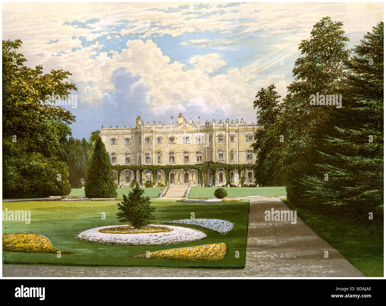 English 18th century country manor hi-res stock photography and images ...
