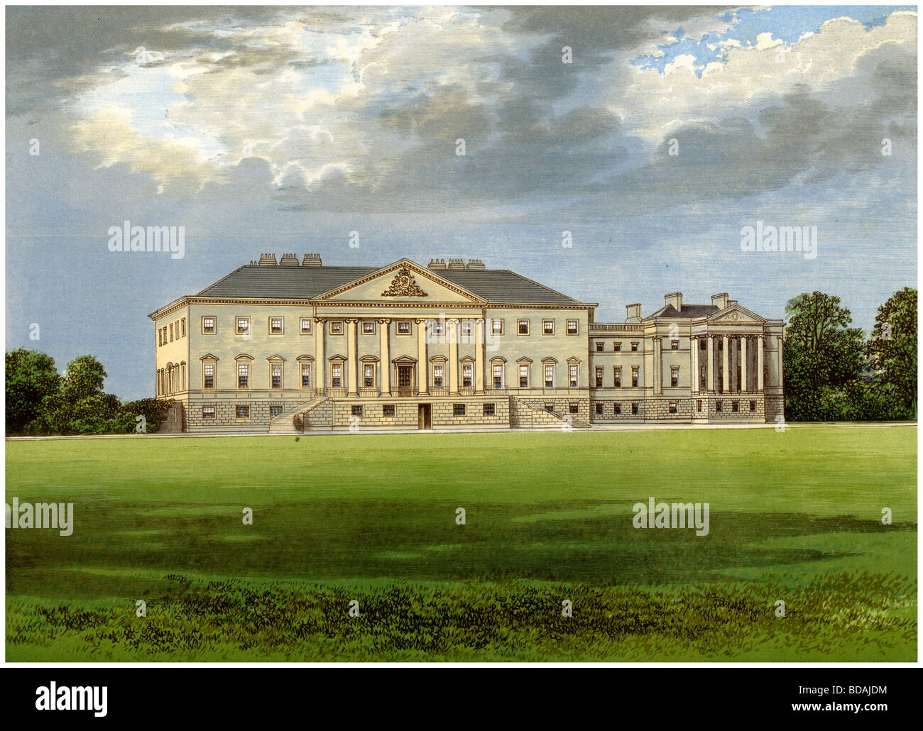 Nostell Priory, Yorkshire, home of the Winn family, c1880. Artist