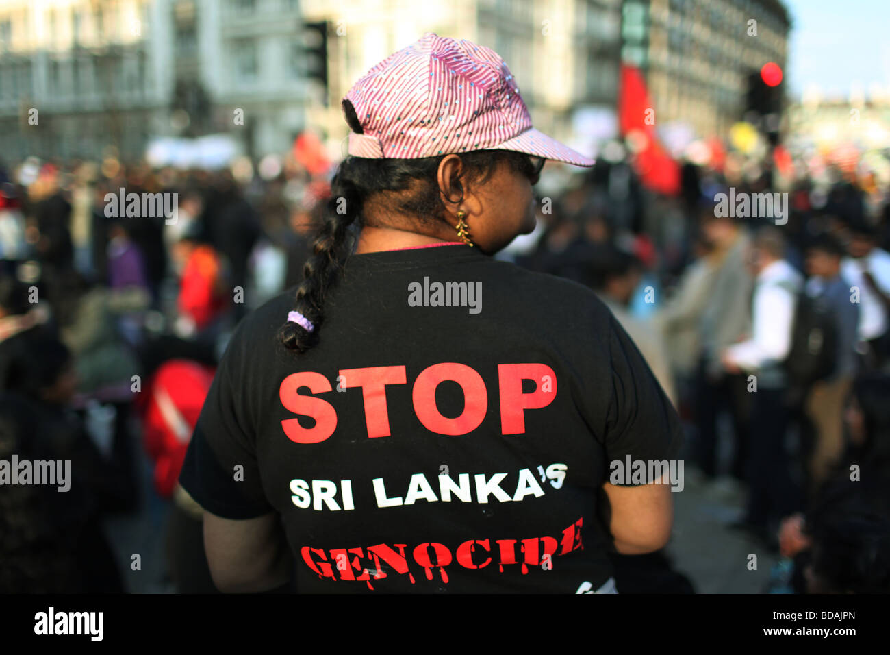Tamil protest hi-res stock photography and images - Alamy