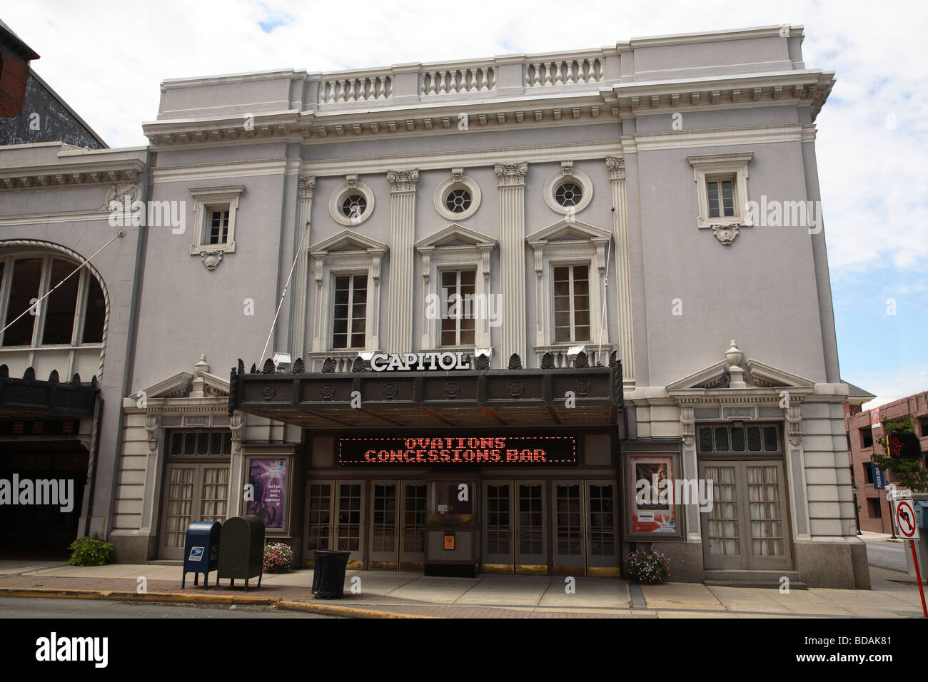 The Capitol Theatre, York Pennsylvania. Stock Photo