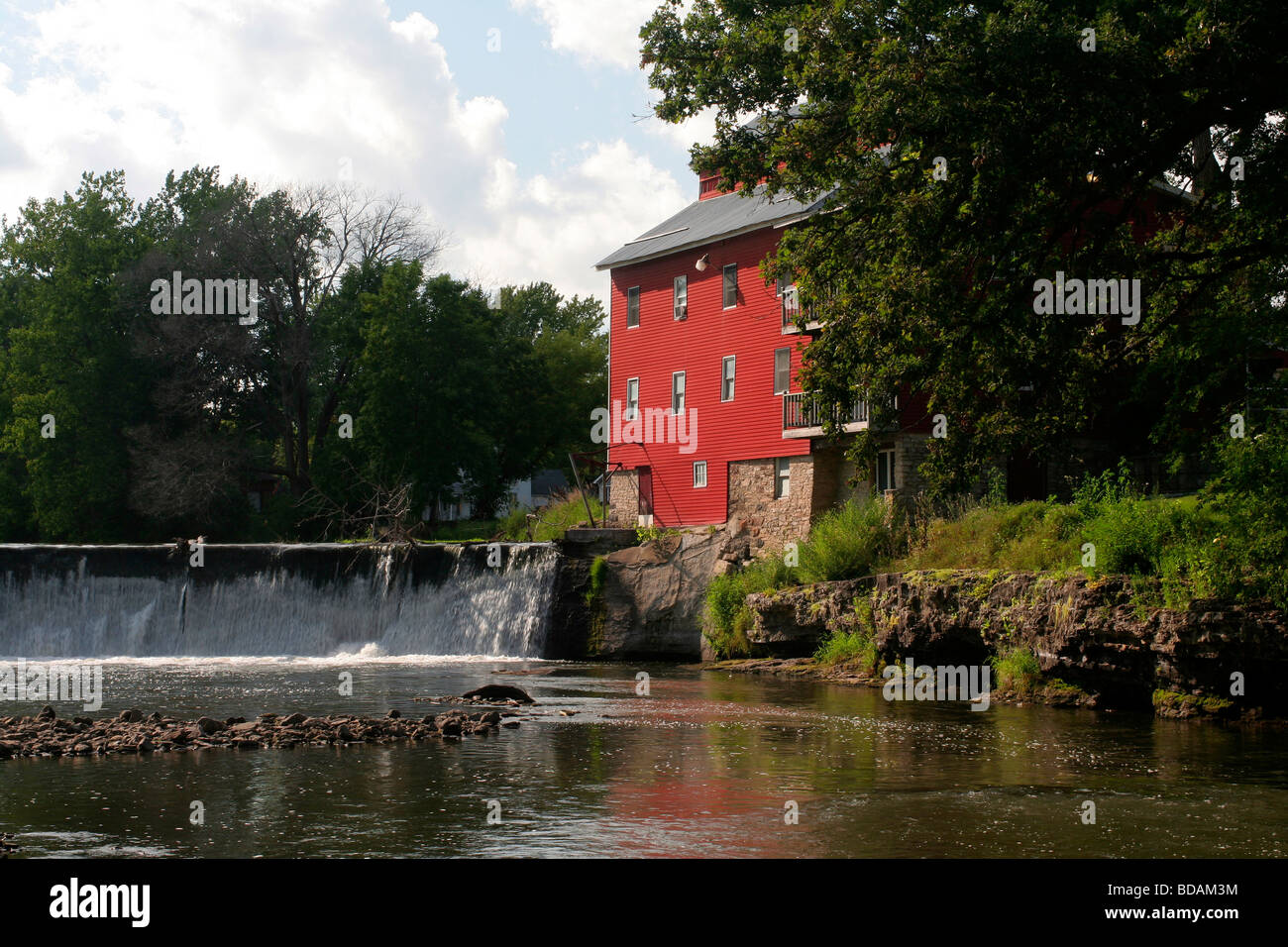Fertile Mill Fertile Iowa Stock Photo Alamy
