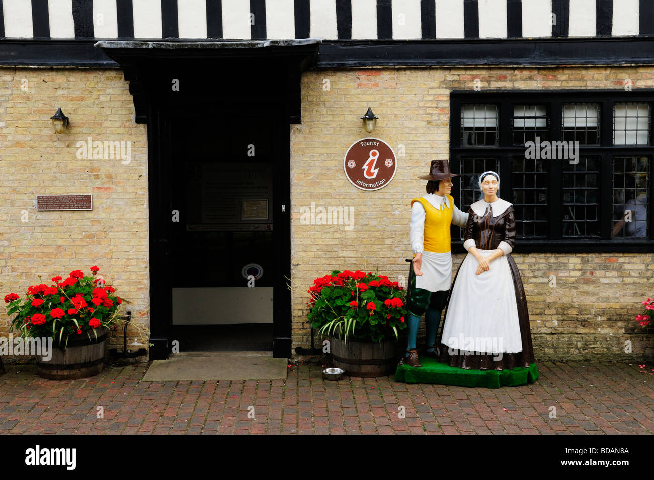 Oliver Cromwell's House and Tourist Information Centre, Ely Cambridgeshire UK Stock Photo