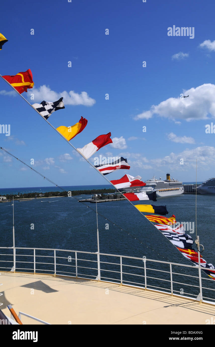 Nautical flags ship hi-res stock photography and images - Alamy