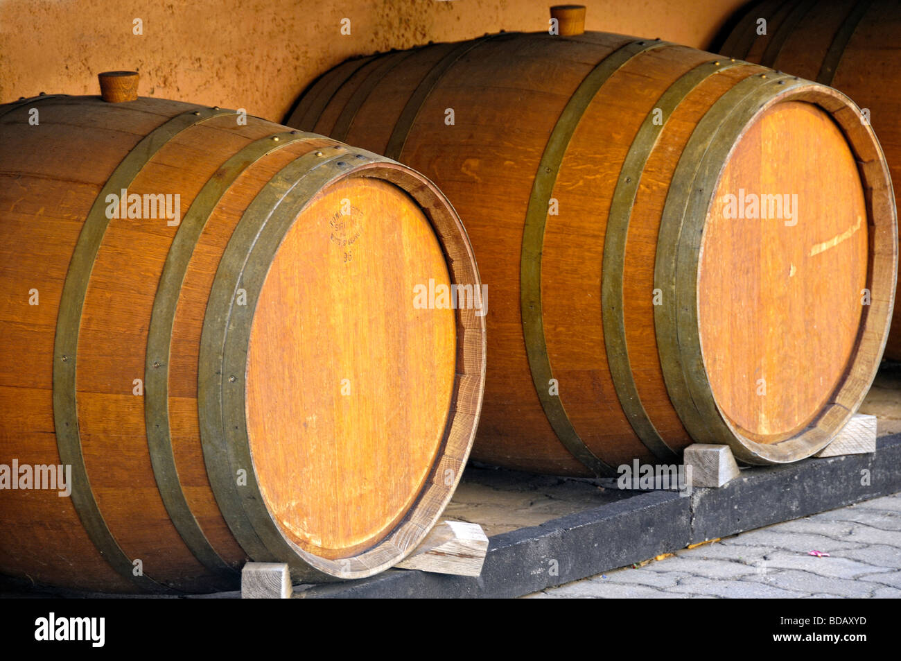 Wine barrels france hires stock photography and images Alamy