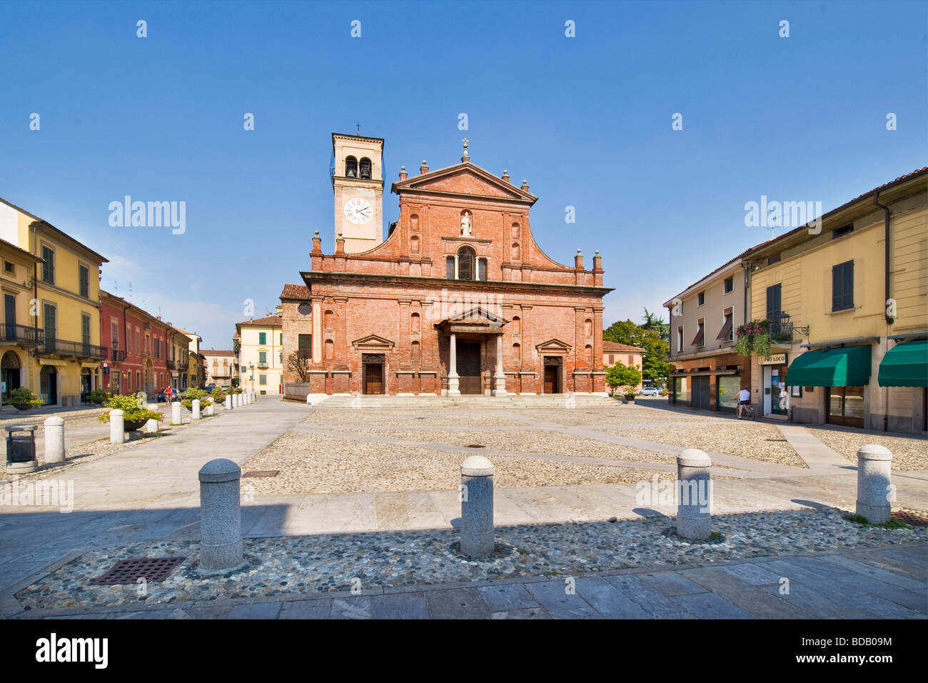 Codogno province of Lodi parochial church Italy Stock Photo