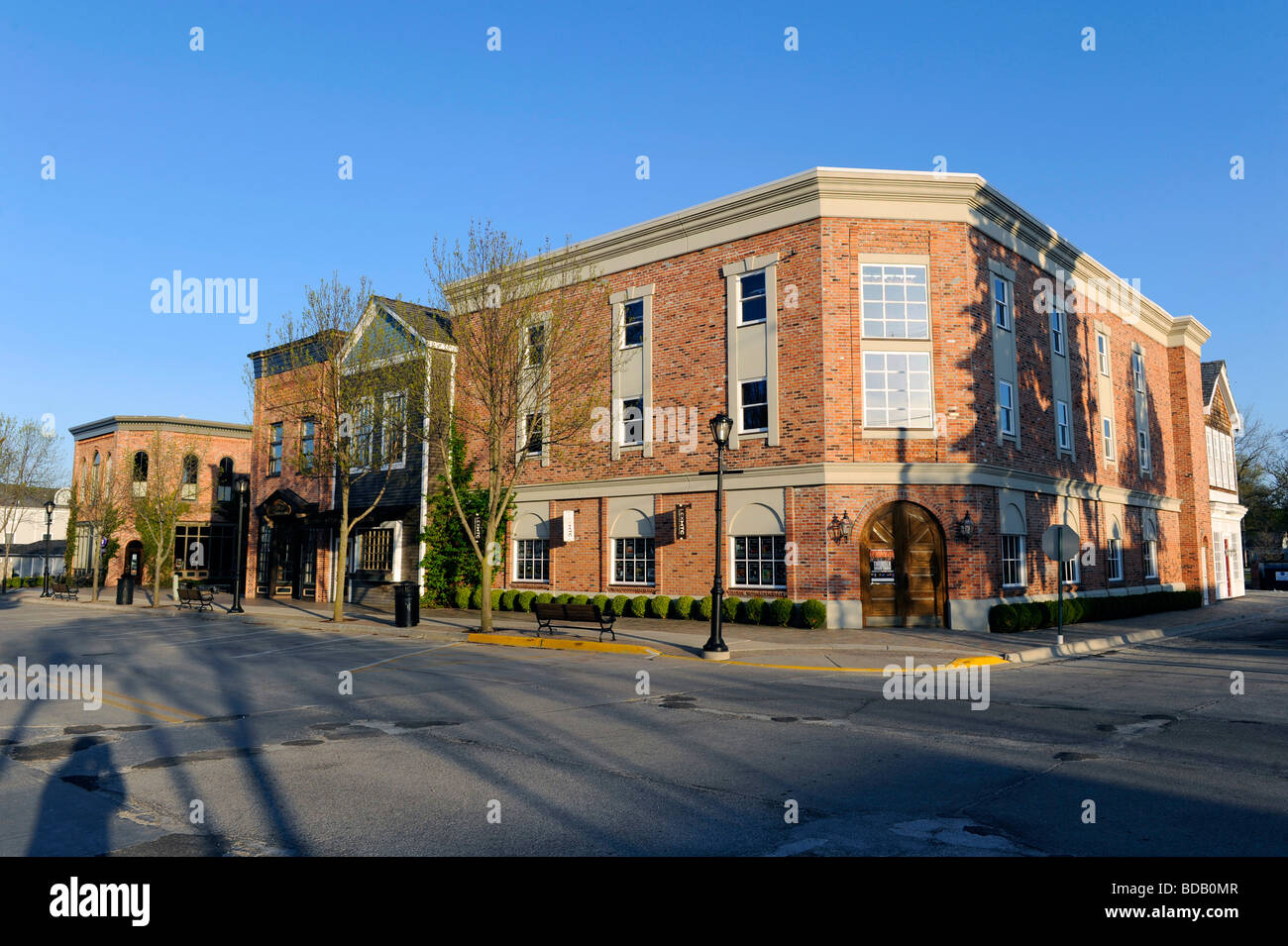 Lexington Michigan music and theatre tourist destination Stock Photo Alamy