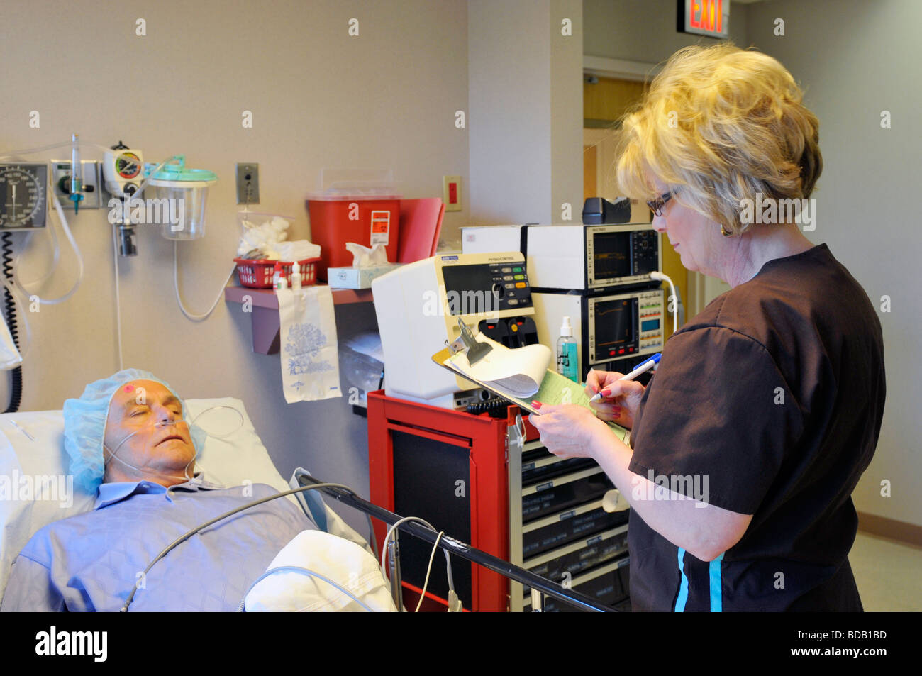 Preparation for Vision correction Cataract eye operation with a Crystalens implant replacement