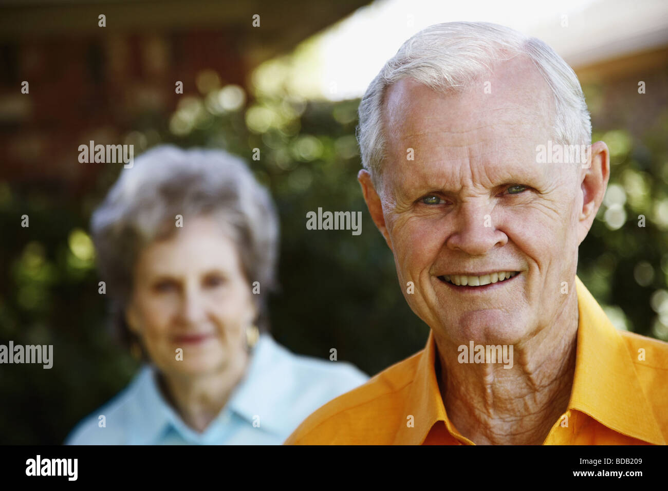 Close up smiling senior man hi-res stock photography and images - Alamy