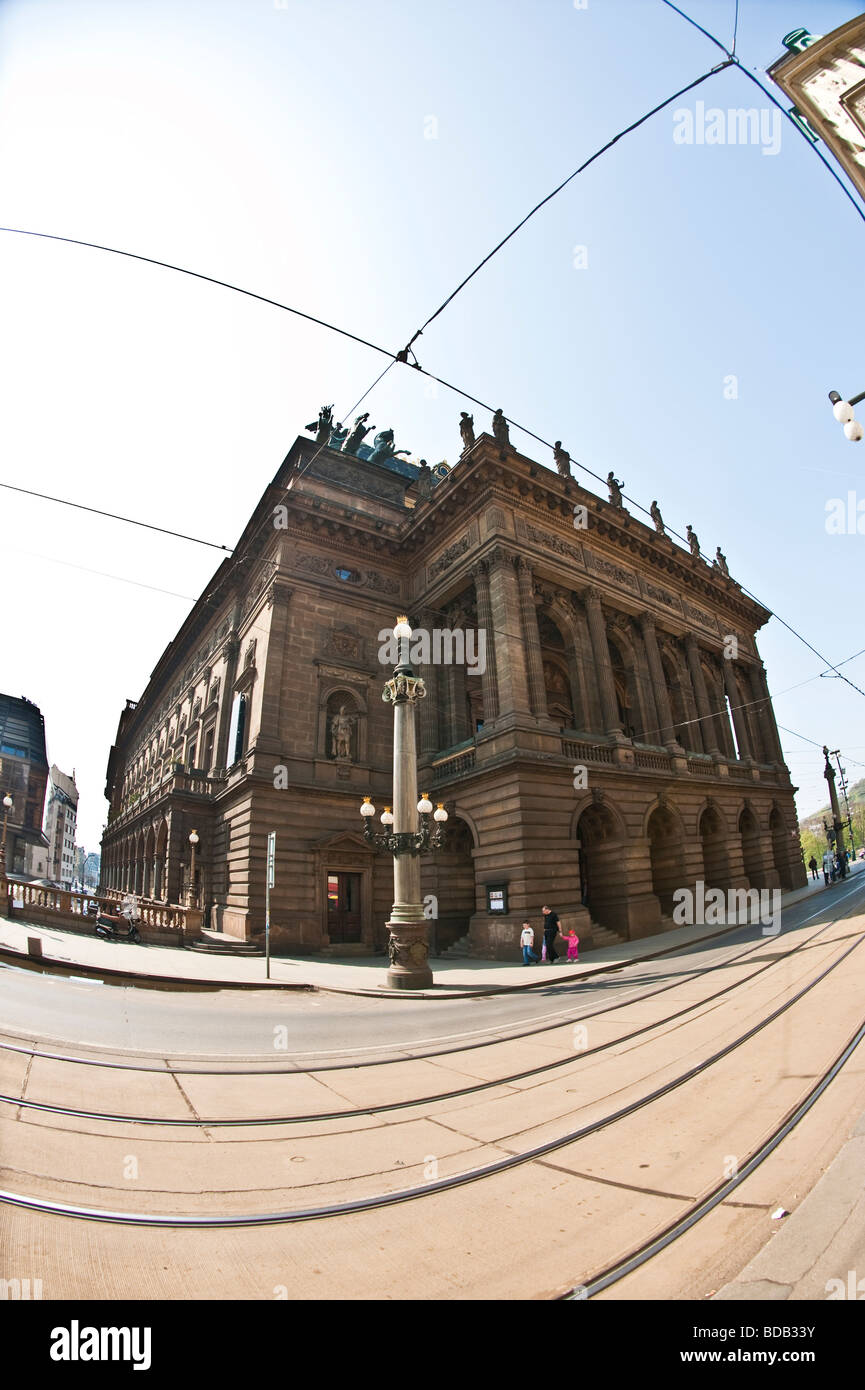 Narodni Divadlo national theatre Stock Photo Alamy