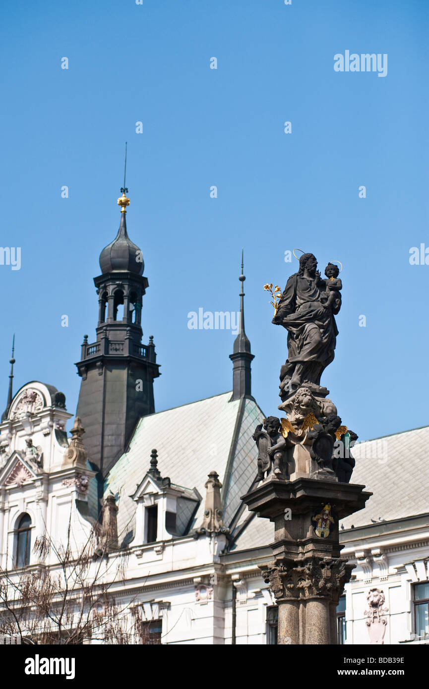 Townhall in Prague Stock Photo