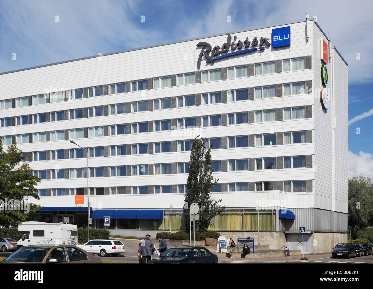 Radisson Blu hotel located in Oulu Finland Stock Photo