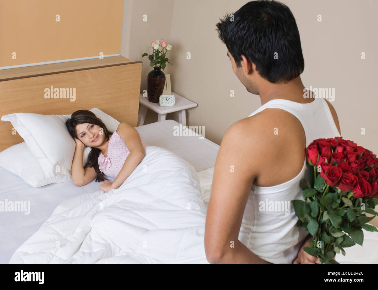give surprise to girlfriend