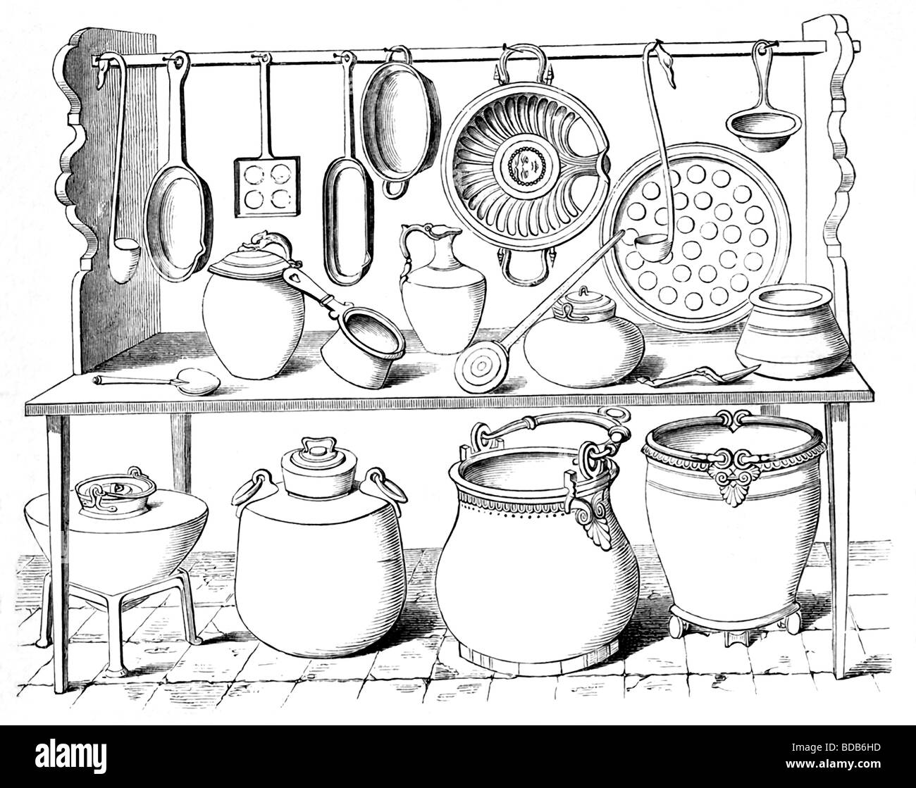 Ancient roman kitchen hires stock photography and images Alamy