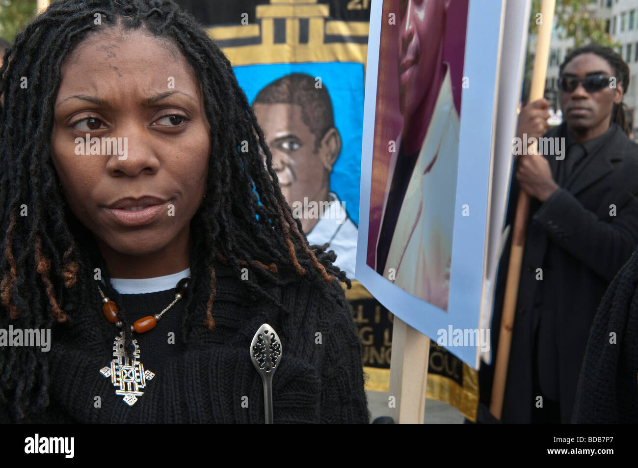 The sister of Sean Rigg who died suspiciously in Brixton Police station ...