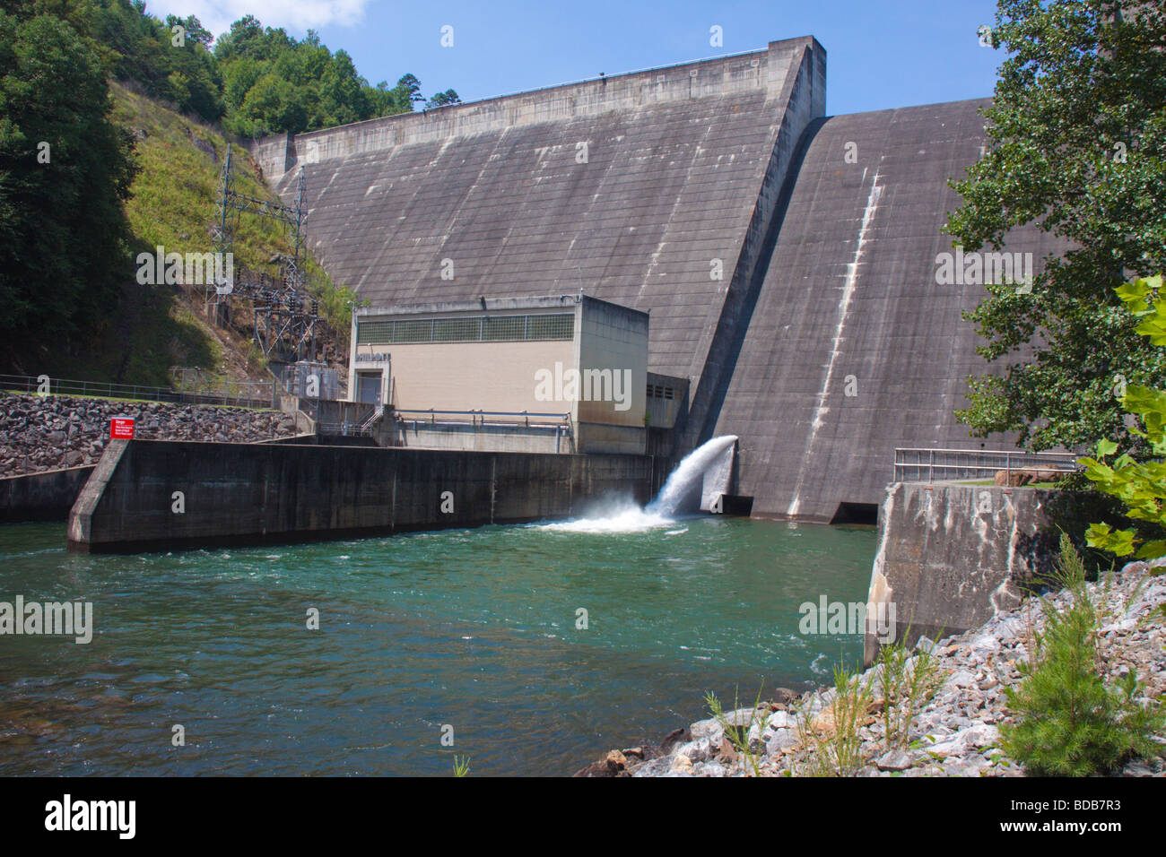 Philpott Dam on the Smith River, Virginia, USA Stock Photo Alamy