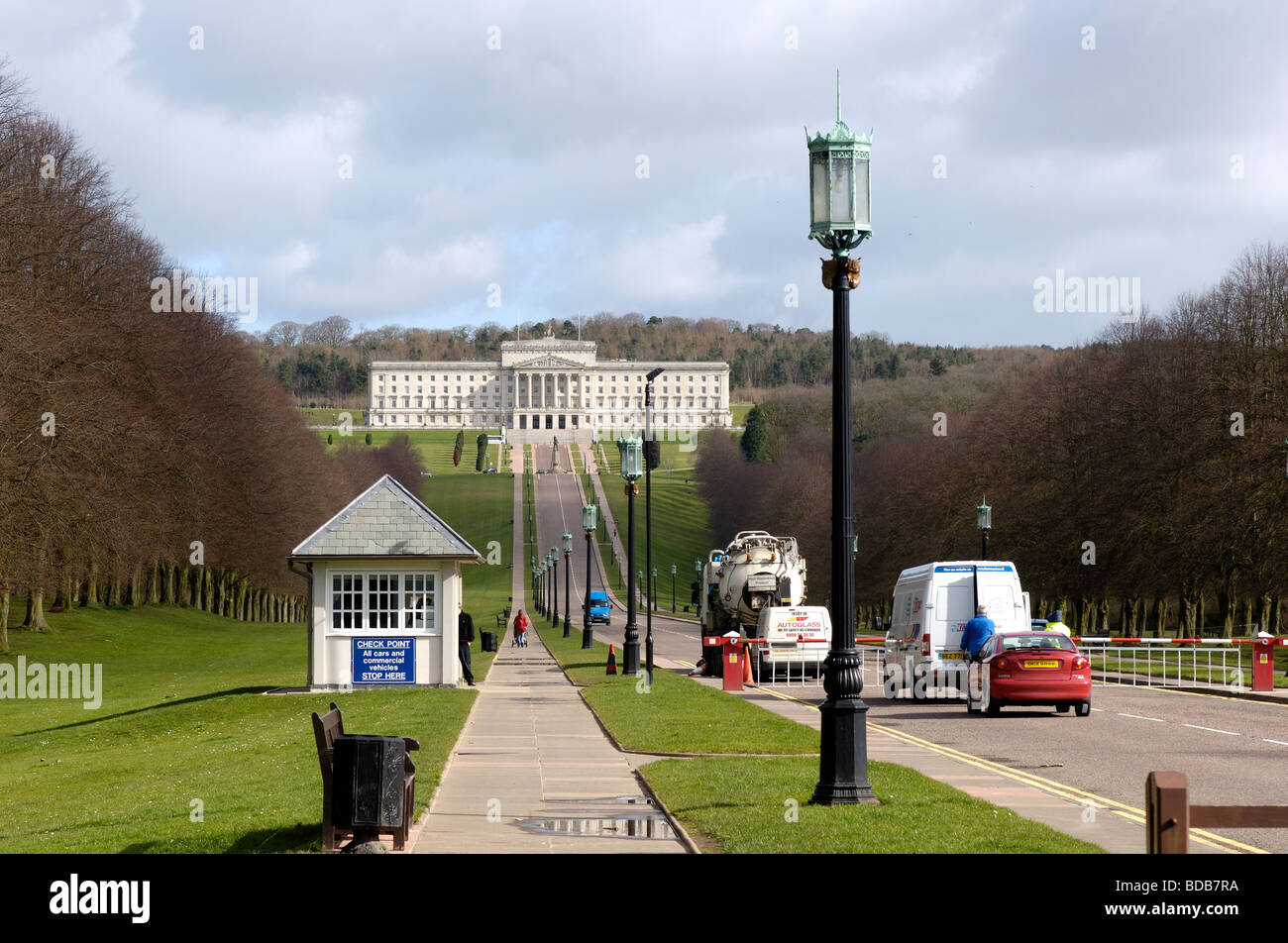 Stormont Castle, Parliament Building, Belfast, Northern Ireland, UK