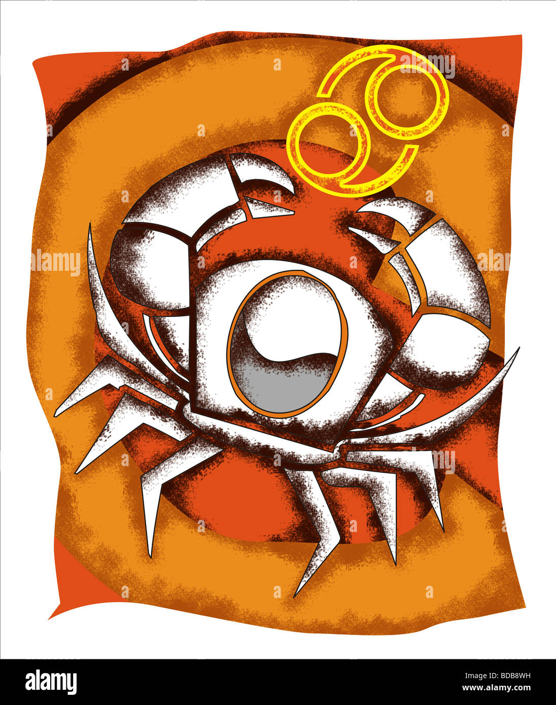 Cancer zodiac sign Stock Photo Alamy