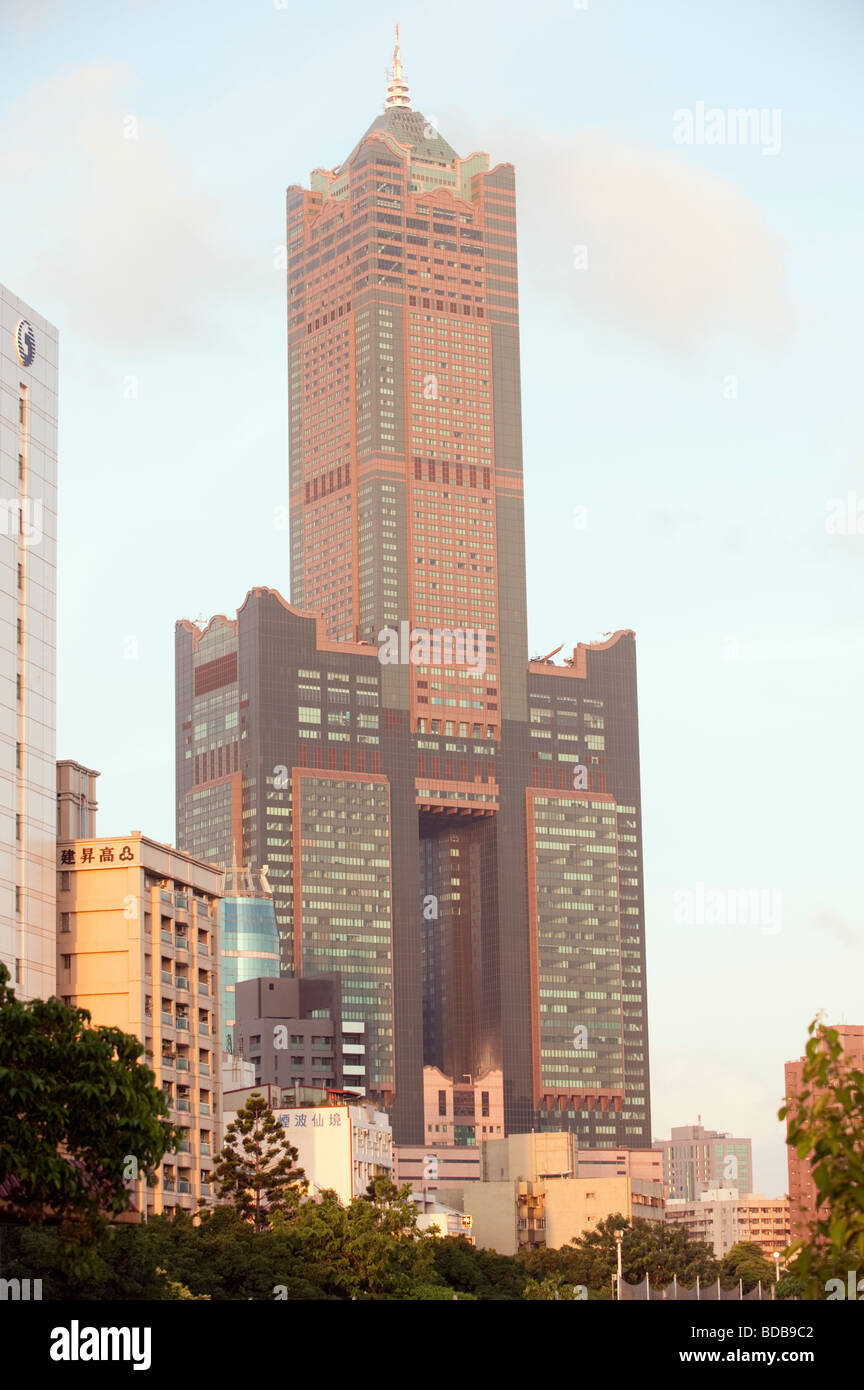 Tuntex Sky Tower, Kaohsiung, Taiwan Stock Photo