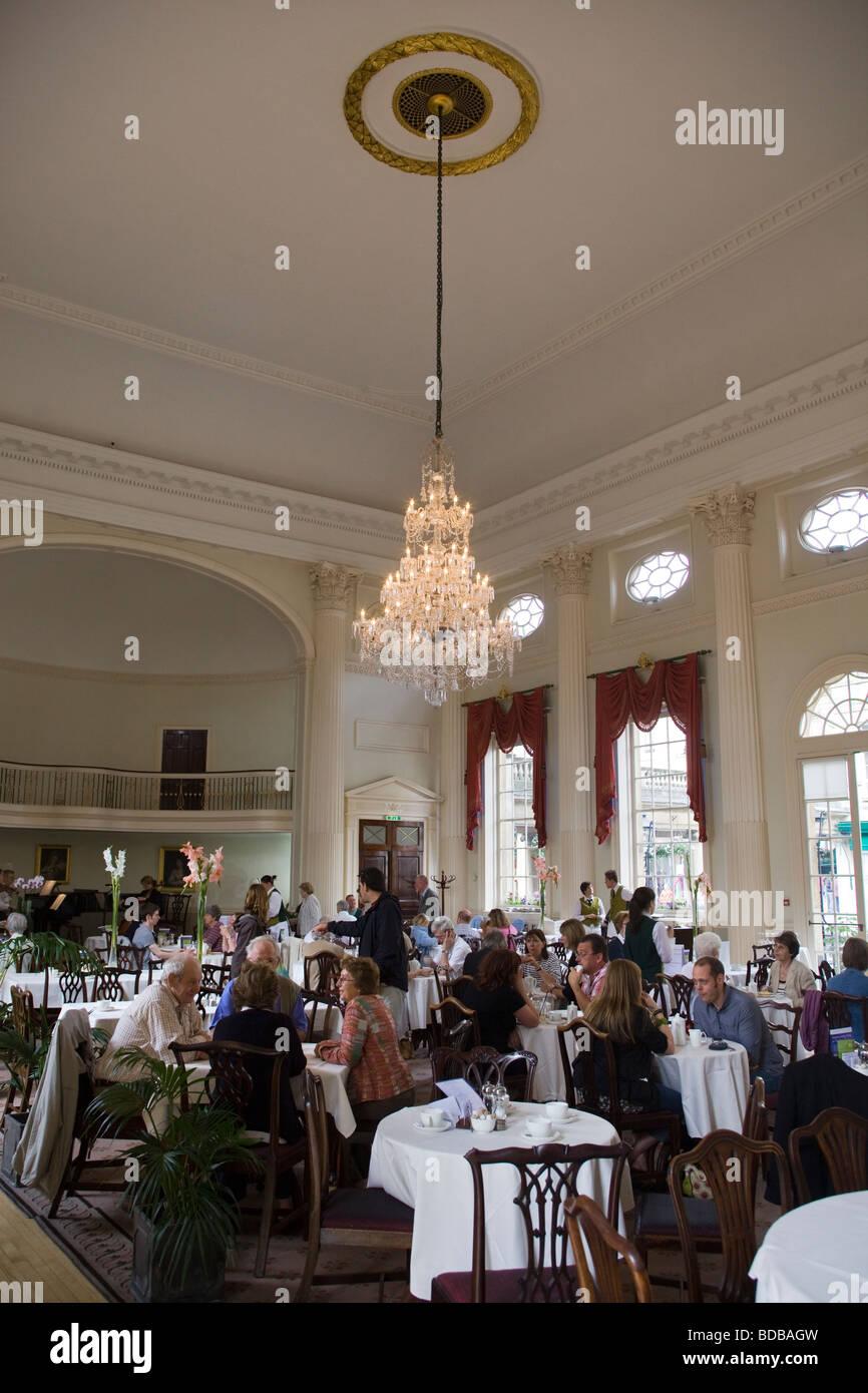 Pump Room Restaurant Roman Baths Bath Stock Photo - Alamy