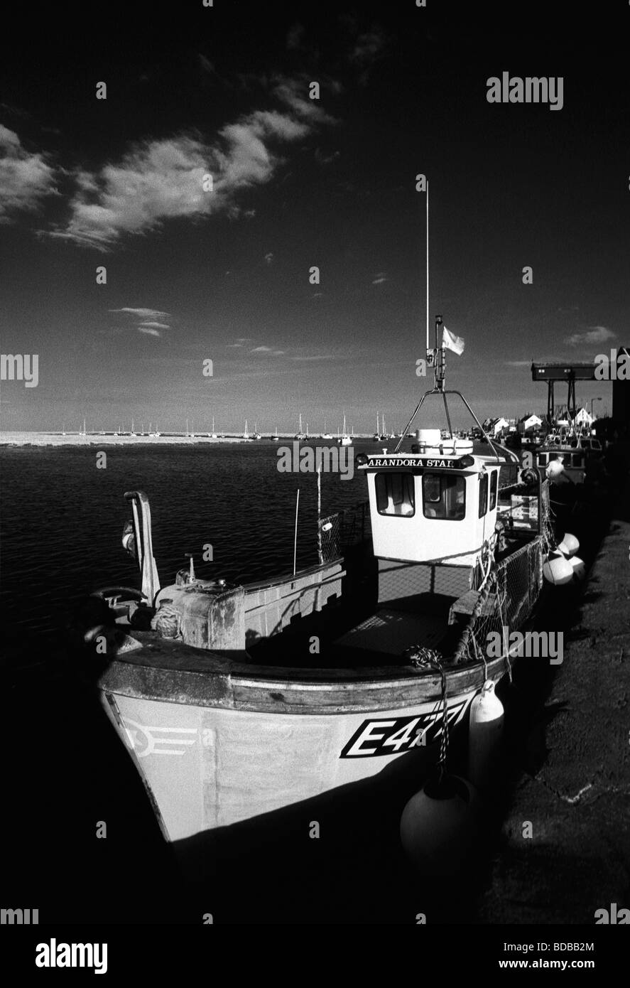 Fishing trawler catch Black and White Stock Photos & Images - Alamy