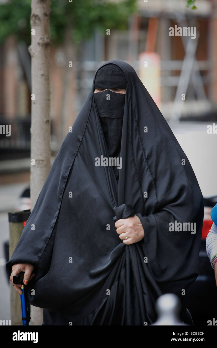 Woman wearing hijab, London, England Stock Photo - Alamy