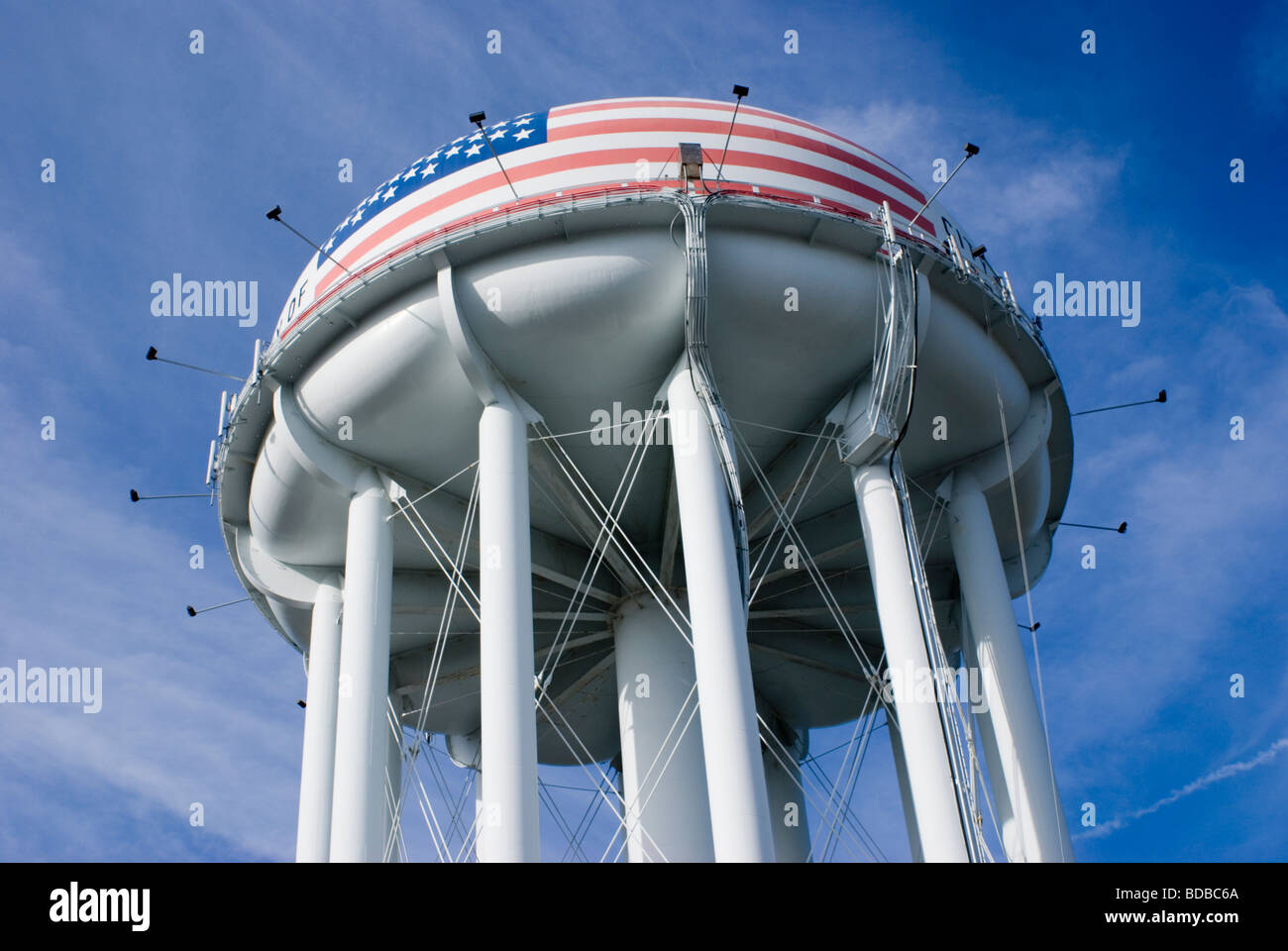 Water tower in Cocoa, Florida, USA Stock Photo Alamy