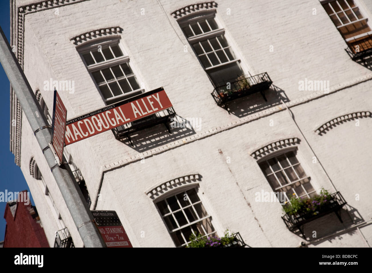 MacDougal Alley in Greenwich Village, NYC Stock Photo Alamy