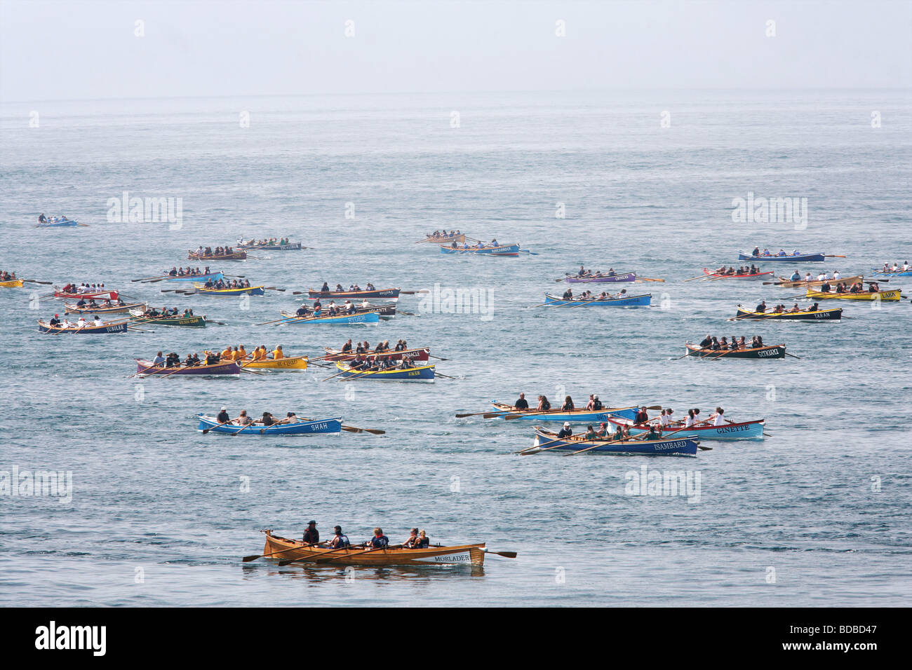 World Pilot Gig Championships on the Isles of Scilly Stock Photo Alamy