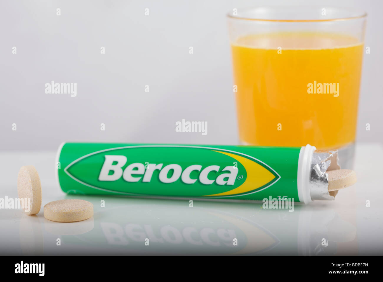 Berocca health tablet Stock Photo Alamy