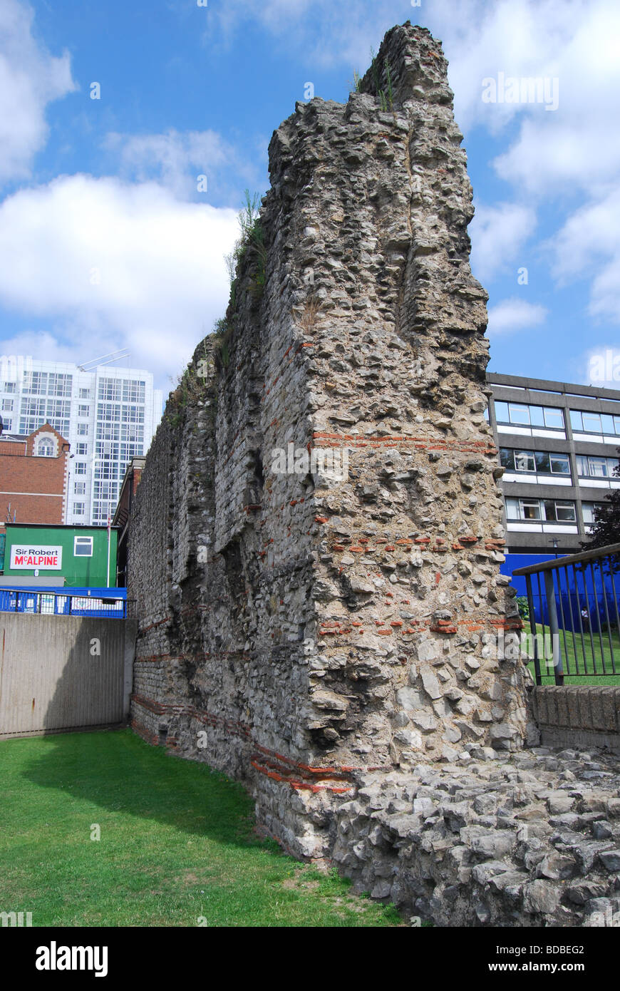 Roman ruins London Stock Photo Alamy