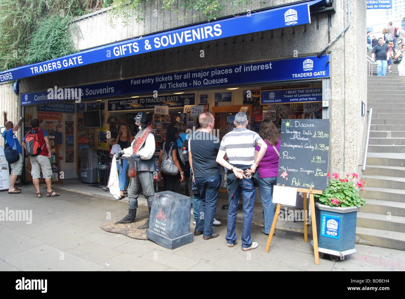 Tourist gift shop London Stock Photo Alamy