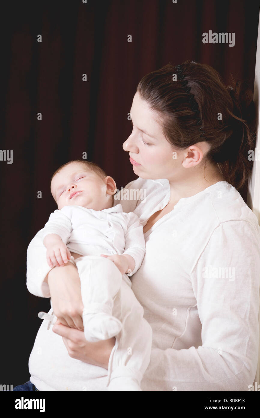 Sleeping baby studio shot hi-res stock photography and images - Alamy