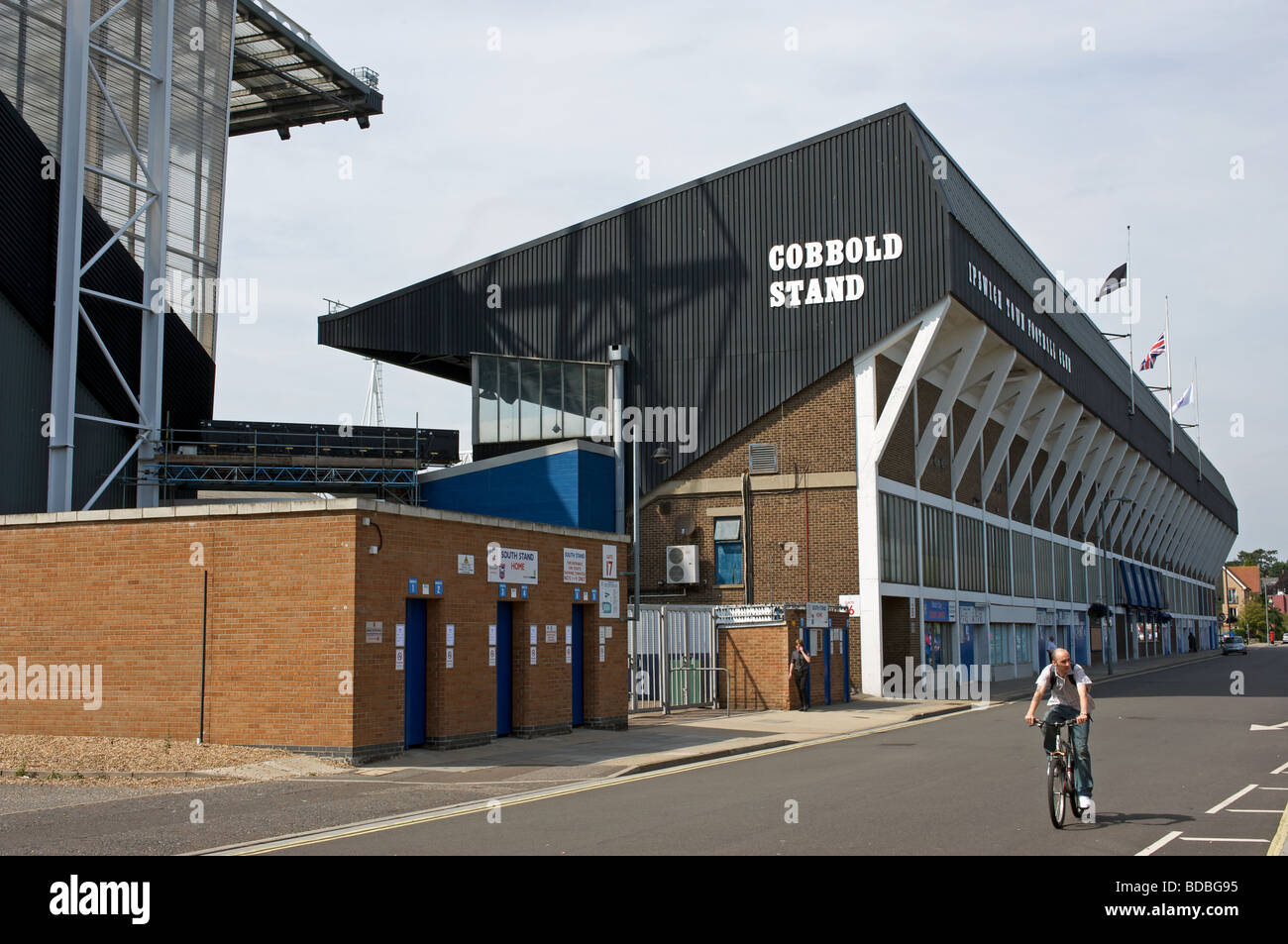 Ipswich Town Football Club's Portman Road stadium, Suffoll, UK. Stock Photo