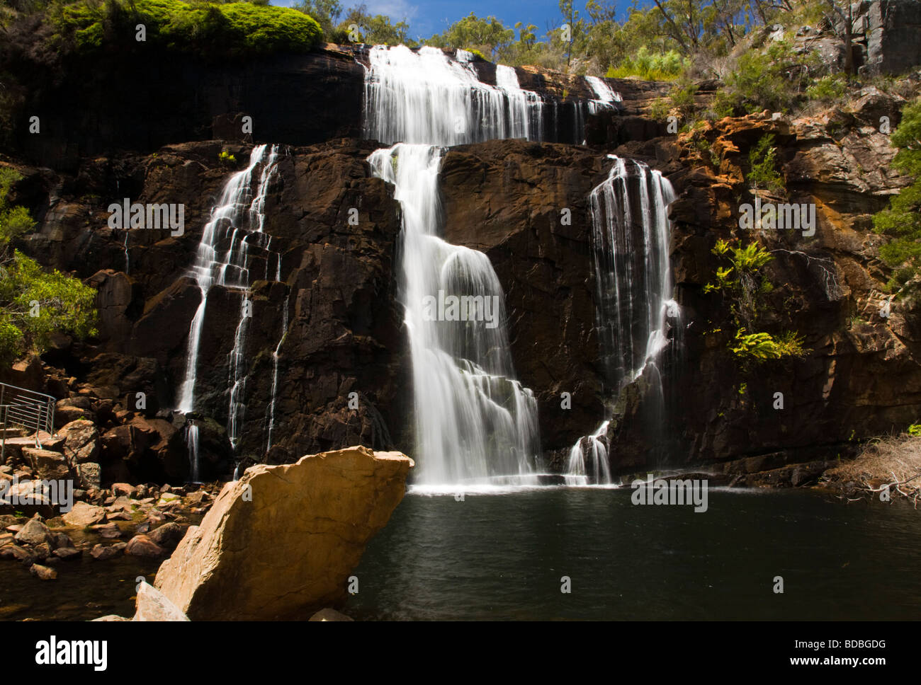 Mckenzie falls Grampians National Park Australia Stock Photo