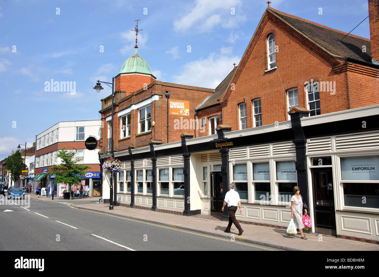 Town Centre, Fleet Road, Fleet, Hampshire, England, United Kingdom