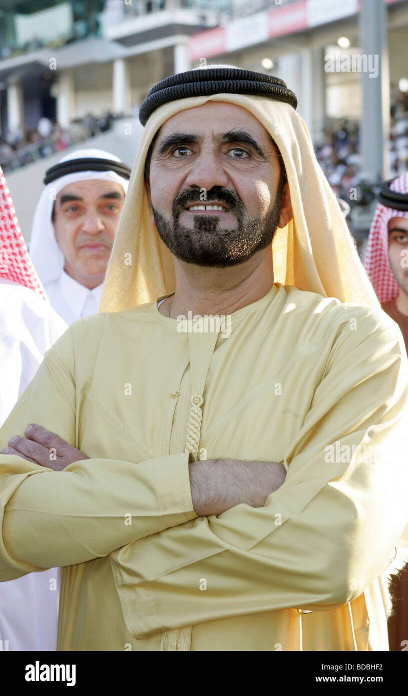 Sheikh Muhammed bin Raschid Al Maktoum Stock Photo