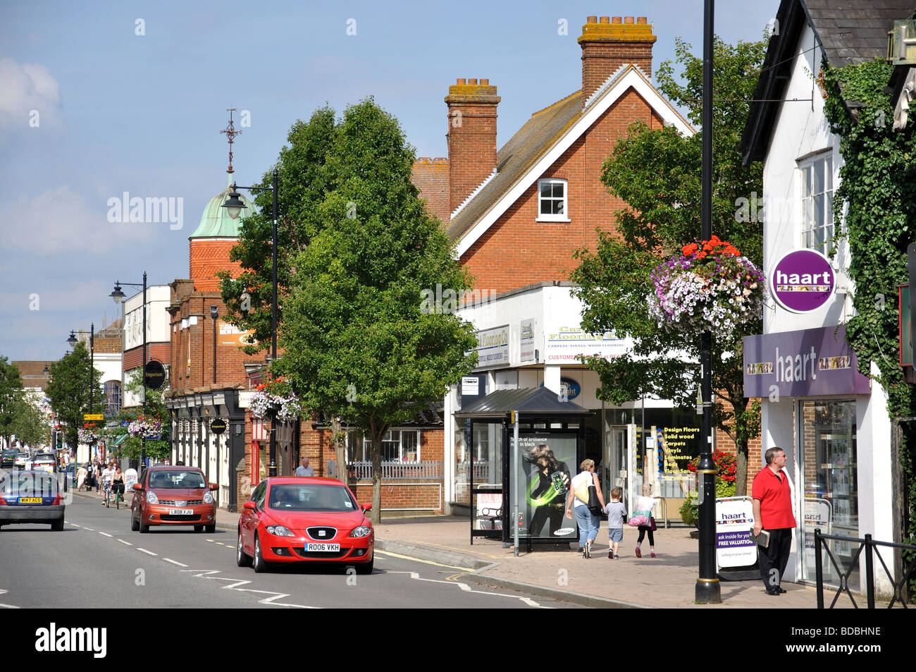 Town Centre, Fleet Road, Fleet, Hampshire, England, United Kingdom