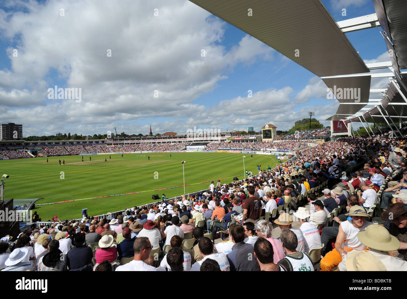 Warwickshire County Cricket Club ground at Edgbaston Stock Photo Alamy